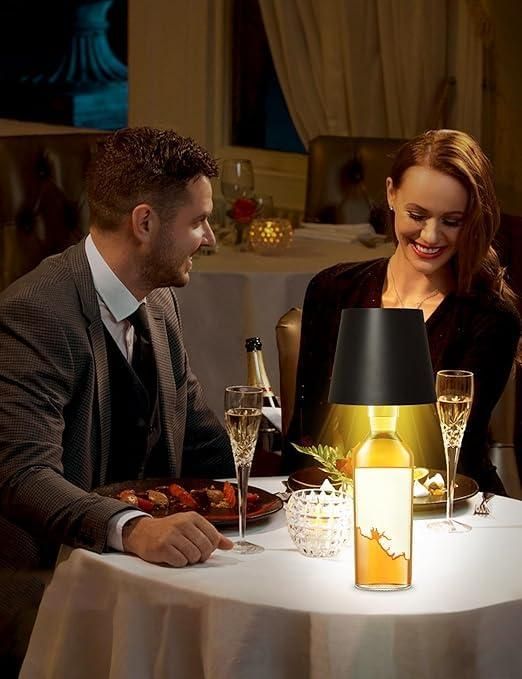 Wine Bottle Light Table Lamp